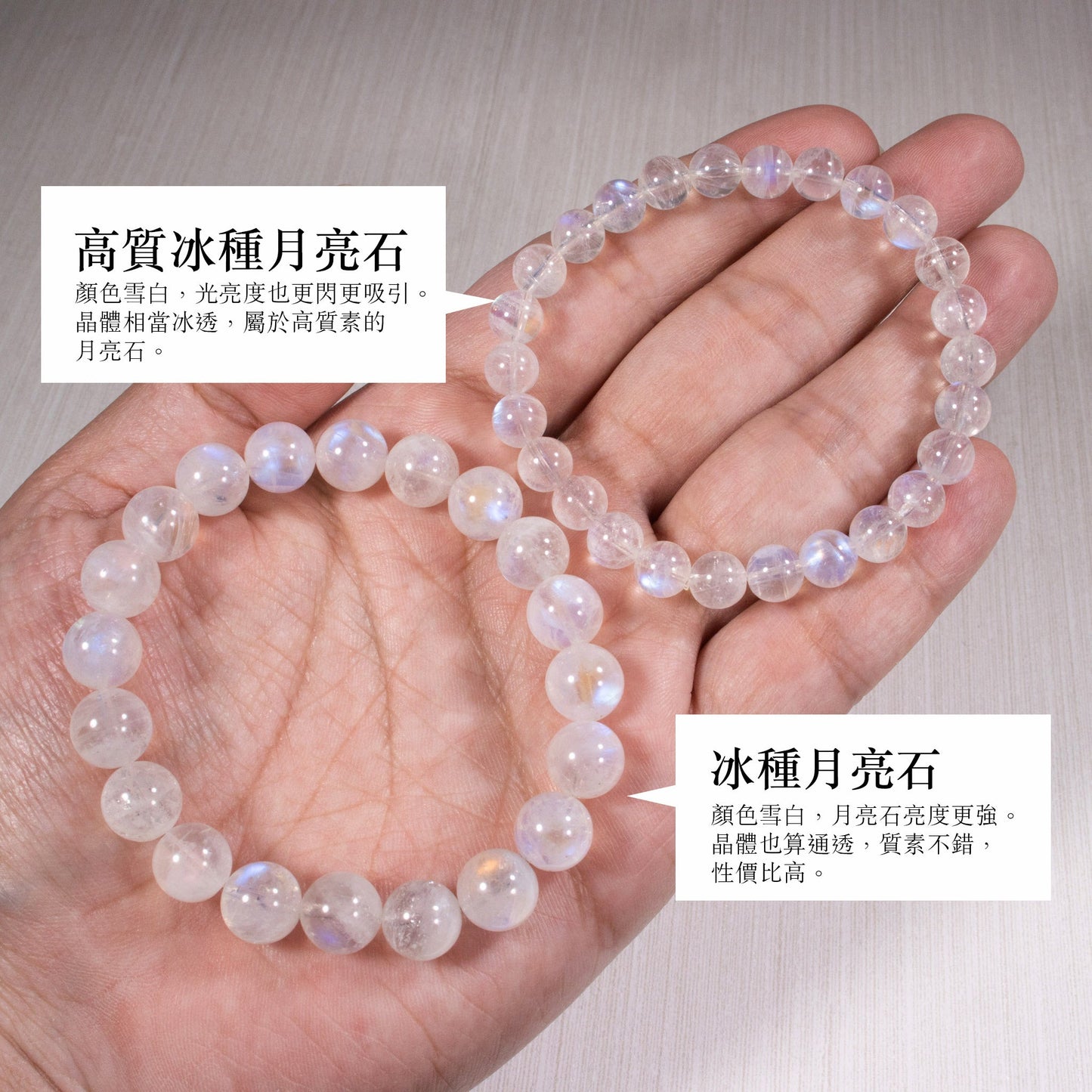 冰種月亮石手鏈